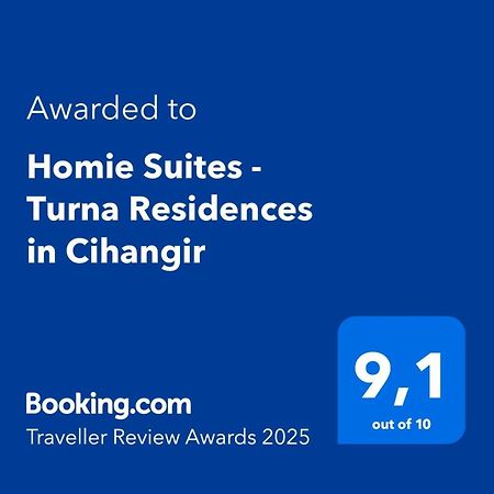 Homie Suites - Turna Residences In Cihangir Istambul Exterior foto
