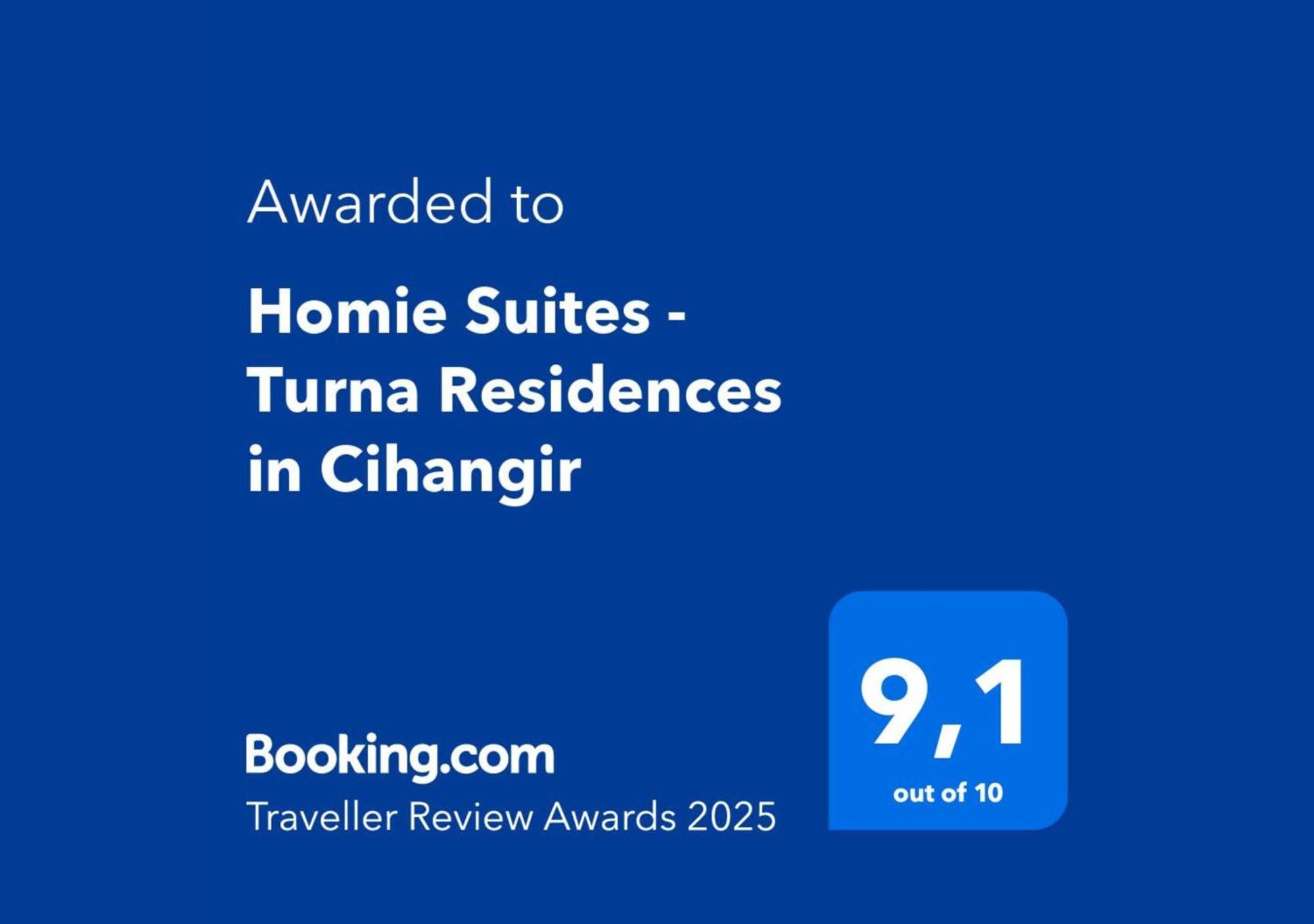 Homie Suites - Turna Residences In Cihangir Istambul Exterior foto